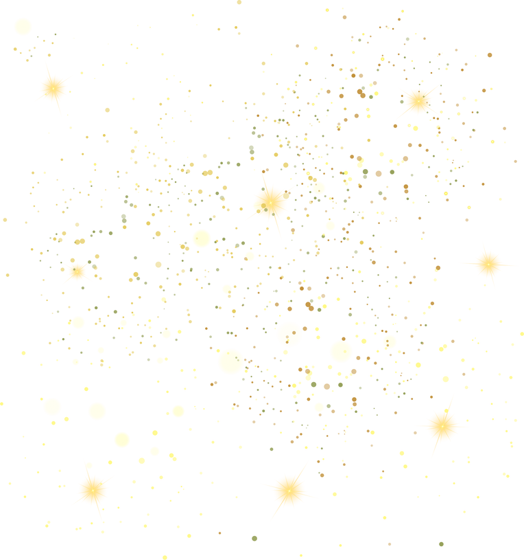 Golden Sparkles Illustration